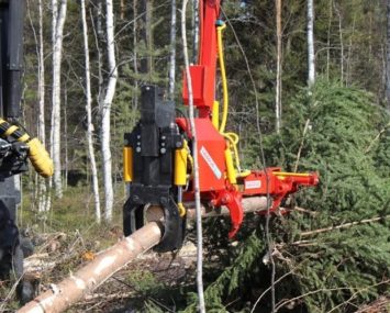 Harvestorová hlavice Naarva