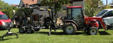 Vyvážečka za malotraktor